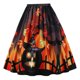 thumbnail image 2 of Falda suelta con estampado de calabaza de Halloween de nueva moda para mujer Wmkox8yi FGJ123, 2 of 2