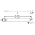 thumbnail image 2 of Optronics ILL70CB 8 in. 12V Clear LED Strip Light Without Switch, 2 of 2