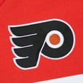 thumbnail image 4 of Men's Mitchell & Ness Black/Orange Philadelphia Flyers Head Coach Pullover Hoodie, 4 of 5