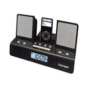 iHome2go iH26B - Speaker dock - for portable use - black - for Apple iPod shuffle (1G)