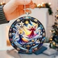 thumbnail image 5 of RBCKVXZ Christmas Angel Acrylic Ornament, 3 Inch Wall Hanging Colored Decor Room Indoor Window Decor, Christmas Gift, Christmas Hanging Ornament, 5 of 6