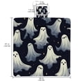 thumbnail image 2 of Halloween Canvas Beach Blanket - Large Picnic Mat for Outdoor Activities, Sand Proof, Portable and Durable for Beaches, Camping, and Picnics - 200x150cm, 2 of 6