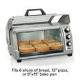 Hamilton Beach Easy Reach Countertop Toaster Oven with RollTop Door
