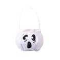 thumbnail image 2 of Trick Or Treat Bag 8 X 5 Inch Non Woven Ghost Design Halloween Candy Bag for Student Halloween Party Favor Single Pack, 2 of 6