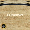 thumbnail image 3 of DN HANDICRAFT Handmade Jute Area Rug Braided Modern Carpet for Hall, Guest Room Farmhouse Rug, Size - (2.6x8 Sq Feet), (31x96 Inches), (78x240 CM), 3 of 5