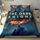 thumbnail image 1 of El Caballero de la Noche Conjunto de sábanas temático, trío de piezas, cómodo y amigable con la piel, diseño único, regalo de decoración para el hogar para familiares, amigos y fans,173cm *218cm, 1 of 6