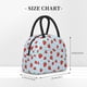 thumbnail image 2 of Fotbe Strawberry Bolsa de Almuerzo con Estampado, Lonchera Aislada, Contenedor de Comida Reutilizable Tipo Cooler a Prueba de Fugas, 2 of 6