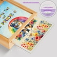 thumbnail image 4 of Wagging Tail Miniature American Shepherd Celebrates Rainbow Pride LGBT LGBTQ+ Acrylic Plaque with Wood Photo Frame Box MAS Dog Lover Gifts Light Box - 01003, 4 of 5