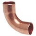 thumbnail image 2 of Nibco 90 Deg Long Radius Elbow,Wrot Cu,1/4" U607LT 1/4, 2 of 2