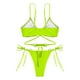 thumbnail image 4 of WILLBEST Traje de Baño Dama conjunto de Bikini de Mujer Tanga Bikini de Dos Piezas Traje de Baño Ajustable Sexy Traje de Baño con Anillo, 4 of 4