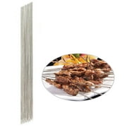 30 Pcs BBQ Skewers Stainless Steel Barbecue Needle Kebab Stick