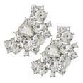 thumbnail image 3 of MasteelfCA 1 Pair Lady Leather Shoes Buckles Crystal Butterflies Flower Shoe Decorations, 3 of 8