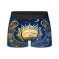 thumbnail image 2 of Calzoncillos tipo bóxer Sun Moon Star para hombre, ropa interior transpirable para hombre, 2 of 5