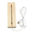 thumbnail image 2 of LED Light Display Stand Bedroom Warm Light Lamp Holder resin material 240mm, 2 of 8