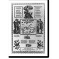 thumbnail image 2 of Historic Framed Print, Geburts- und Tauf-Schein - 2, 17-7/8" x 21-7/8", 2 of 9