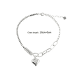 thumbnail image 2 of Pulsera De Tobillo Pulsera Para Pie Tobillera Plata Oro Xtellar Color -plata Largo 21 Cm, 2 of 4