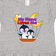 thumbnail image 4 of Inktastic My Nana Loves Me Penguin Girls Toddler Dress, 4 of 5