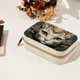 thumbnail image 7 of Retro Cat Velvet Portable Storage Box with Removable Compartment: Display Case, Jewelry Box, and Jewelry Stand - Gift, 7 of 7