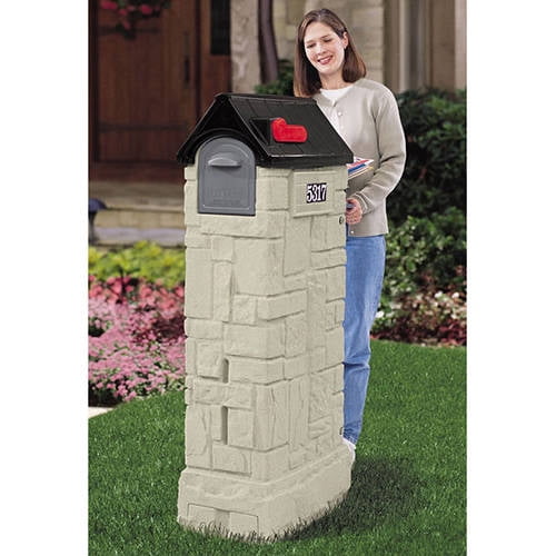 Step2 Heavy Duty Construction MailMaster StoreMore Outdoor Mailbox Without Stand by Step2