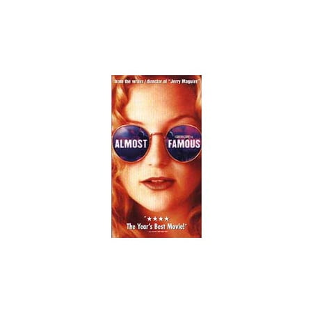 ALMOST FAMOUS VHS MOVIE 2 golden globes for Best