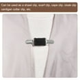 thumbnail image 6 of 2 Pack Dress Cinch Clips, Tightener Dress Back Cinch Clip(Black), 6 of 6