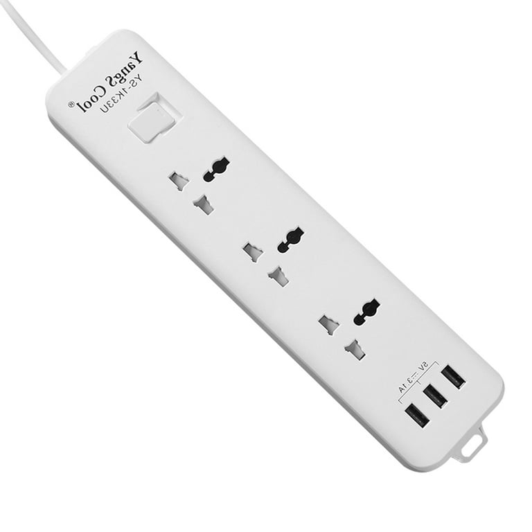 TureClos Power Strip with USB Ports 2400W 10A Mobile Phone APP