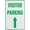 Warning Sign 3, variant on Visitor Parking Only Outdoor Safe Sign - 8"x12", UV Protected, Weatherproof - Office, School, Hospital, Business Alert