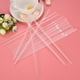 thumbnail image 4 of 100 pajitas flexibles y transparentes de 260 mm, 240 mm y 210 mm para bodas y fiestas., 4 of 5
