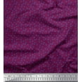 thumbnail image 1 of Soimoi polyester Crepe Fabric Artistic Leaves Printed Craft Fabric by the Yard 42 Inch Wide, 1 of 5