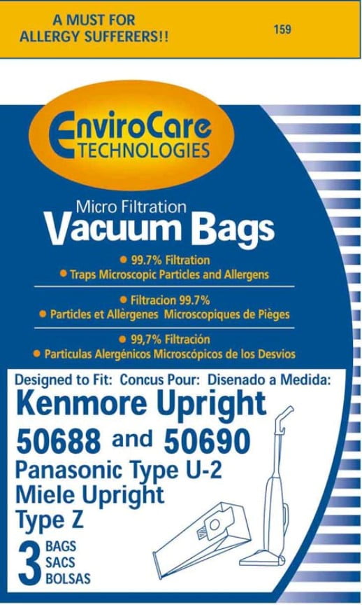 Outdoor & Hardware Store Model: UC48707 3 Ultracare Kenmore Style U,L,O & 5068 Ultra Allergen Bag