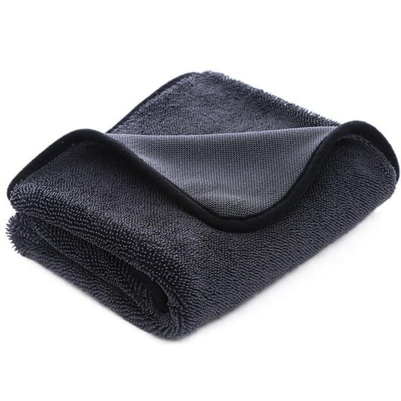 Microfiber Hair Towel, Thickened Microfiber Does Not Lose Hair Absorbent Car Wash Towel Strong Decontamination Multi-Functional Car Towel 40X60Cm