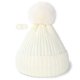 thumbnail image 1 of Gorro peluca invierno estilo coreano gorro de lana gorro cálido forrado con vellón gorro de punto grueso que combina con todo gorro peluca, 1 of 6