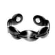 thumbnail image 1 of BEMS-1pcs Anillo de cobre magnético Mujeres / Hombres Ajustable Saludable (Negro), 1 of 5