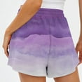 thumbnail image 3 of Aayomet Lounge Shorts For Women Womens Sweat Shorts Casual Summer Comfy Lounge Plus Size Shorts For Women Purple,XXL, 3 of 4