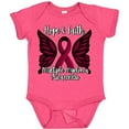 thumbnail image 3 of Inktastic Multiple Myeloma Cancer Awareness Hope & Faith with Butterfly Ribbon Boys or Girls Baby Bodysuit, 3 of 5