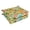 Gregoire Chamomile, variant on Blazing Needles 93454-2CH-REO-61 20 x 19 in. Patterned Outdoor Spun Polyester Chair Cushions, Laperta Monsoon - Set of 2