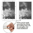 thumbnail image 4 of 20x28 Picture Frame with Polished Front Cover - Set of 3 - Slide-In Photo Frame with Buildable Molding - Fusion Collection - Picture Frames for Wall Display - White, 4 of 8