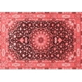 thumbnail image 1 of Ahgly Company Indoor Rectangle Medallion Red Traditional Area Rugs, 8' x 10', 1 of 4