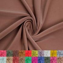 60" ITY Jersey Knit Fabric, 4-Way Stretch, Anti-Wrinkle, Polyester Spandex Blend – by the Yard