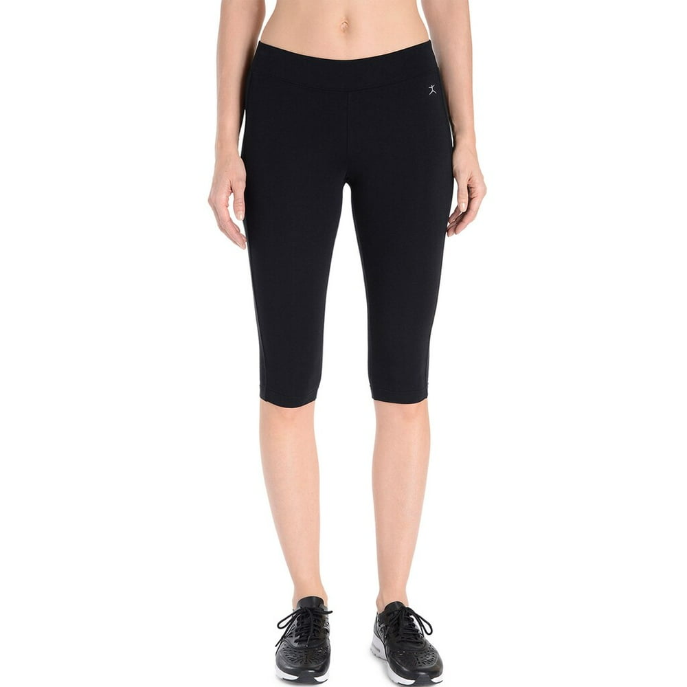 Danskin - Women's Danskin Stretch Capri Leggings Rich Black - Walmart.com - Walmart.com