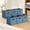 Dusty Blue, variant on 13 Inch Cube Storage Organizer, Purple Gradient, 6-Pack, Durable and Stackable Storage Solution