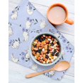thumbnail image 3 of Easter Bunny Kitchen Dish Towels for Drying Dishes Set of 2, Spring Purple Flower Rustic Rabbit Blue Waffle Weave Microfiber Hand Tea Bathroom Towels Quick Dry & Absorbent Towel 12x12, 3 of 7