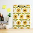 thumbnail image 6 of FMSHPON Sunflower Clipboard Hardboard Wood Nursing Clip Board and Pull for Standard A4 Letter 13x9 inches, 6 of 8