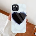 thumbnail image 2 of Artistic Heart Design iPhone Case for Men Women, Compatible with iPhone 11/12/13/14/15/16 (Pro Max/Plus) Minimalist Romantic Phone Cover for Valentine’s Day Gift, 2 of 9