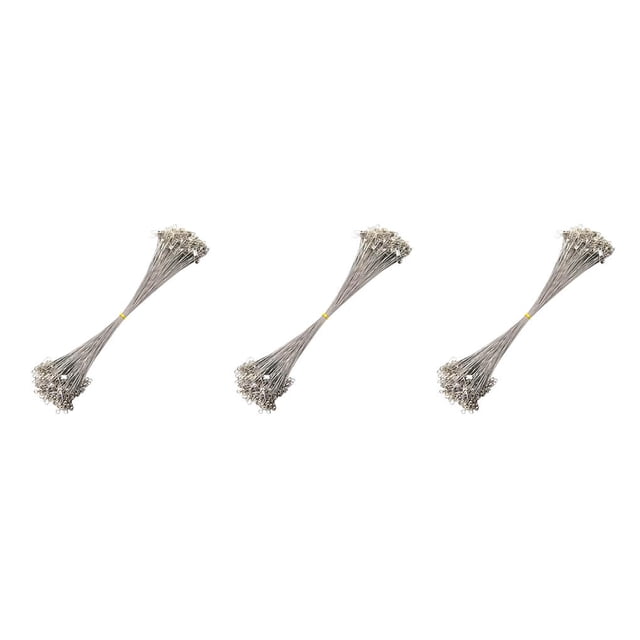 Soidarity 20 piezas hilo de pescar antimordedura alambre de acero con núcleo giratorio alambre de conexión de pesca 15cm Type1 NO1 Soidarity CBP151015