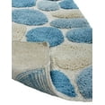 thumbnail image 2 of Chesapeake Pebbles 2 pc Aquamarine Bath Rug Set (20"x32" & 20"x32"), 2 of 5