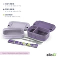 thumbnail image 4 of Bento Box Lunch Stack Food Storage Ello Wisteria 2-Pack, 4 of 6