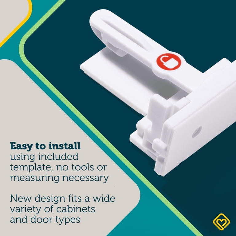 Safety 1st Secure-to-Explore Adhesive Cabinet Locks, 4-Pack photo 6