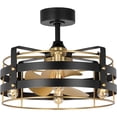 thumbnail image 6 of Sewell Collection 24-in. Three-Blade Matte Black Modern Ceiling Fan, 6 of 10