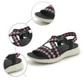 thumbnail image 4 of MKLEKYY Sandalias de Plataforma para Mujer, Nuevas Sandalias de Verano para Mujer, Ligeras, deportivas, Cómodas, Con Banda de Goma, Sandalias de Talla Grande, 4 of 4